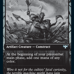 Foreboding Statue // Forsaken Thresher [Innistrad: Double Feature]