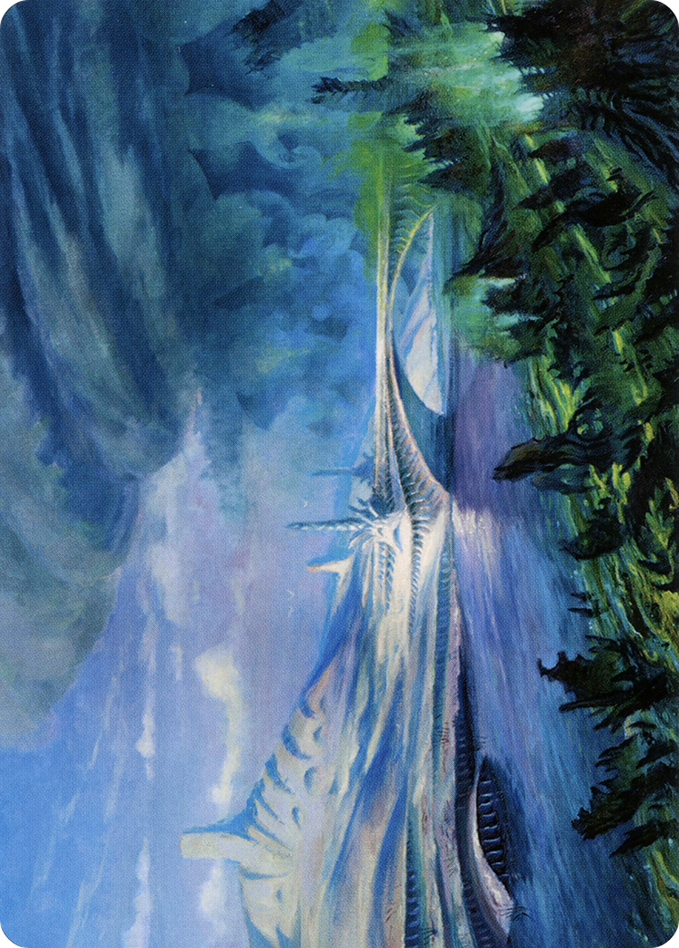 Goldmire Bridge // Goldmire Bridge (AMH2-074) (Borderless) [Modern Horizons 2 Art Series]