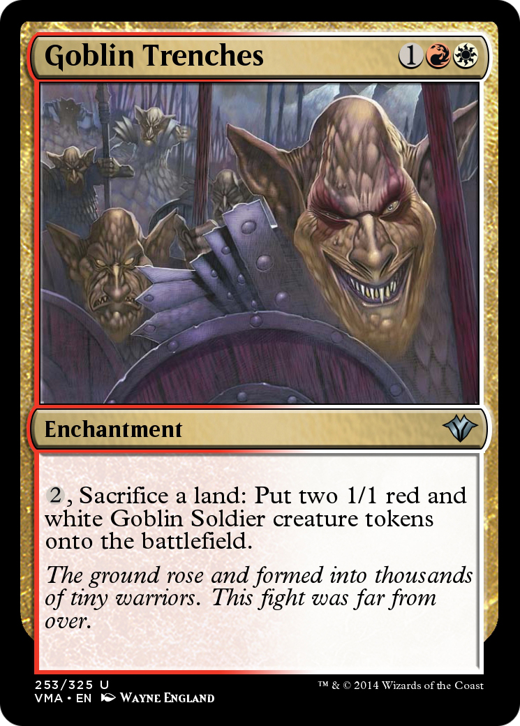Goblin Trenches (VMA-253) [Vintage Masters]