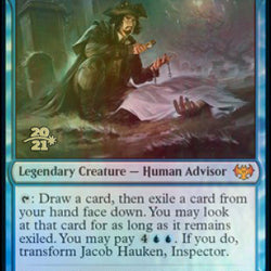Jacob Hauken, Inspector // Hauken's Insight [Innistrad: Crimson Vow Prerelease Promos]