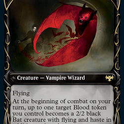 Voldaren Bloodcaster // Bloodbat Summoner (Showcase Fang Frame) [Innistrad: Crimson Vow]