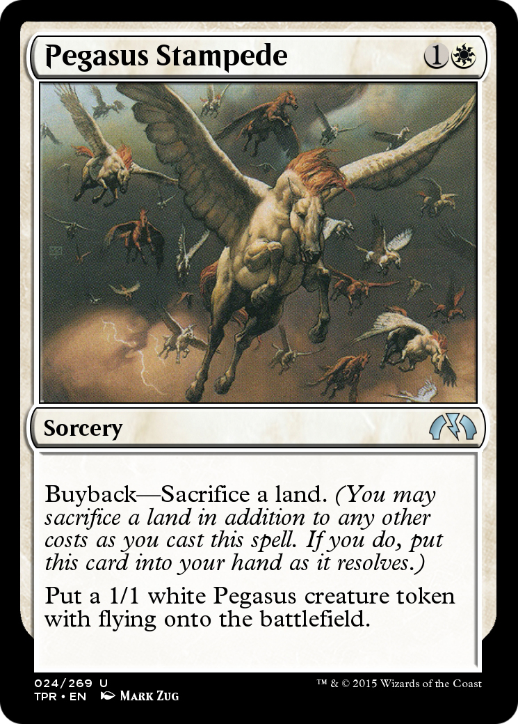 Pegasus Stampede (TPR-024) [Tempest Remastered] Foil