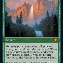 Jadzi, Oracle of Arcavios // Journey to the Oracle [Strixhaven: School of Mages Prerelease Promos]