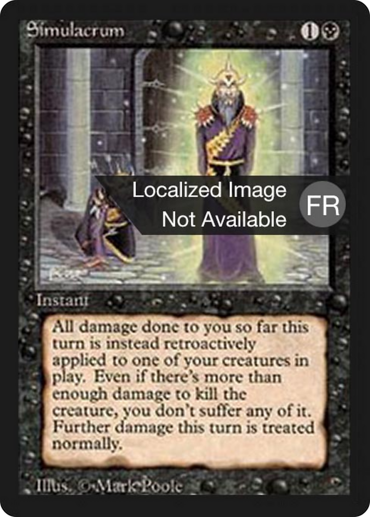 Simulacrum (FBB-130) [Foreign Black Border]