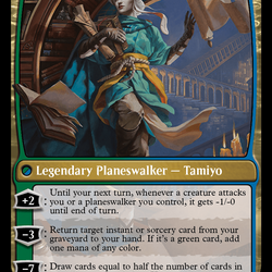 Tamiyo, Inquisitive Student // Tamiyo, Seasoned Scholar [Modern Horizons 3]
