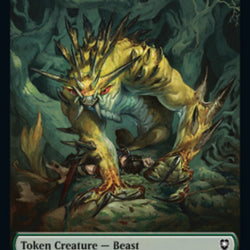 Satyr // Beast Double-Sided Token [Commander Legends: Battle for Baldur's Gate Tokens]