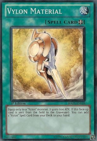 Vylon Material [HA05-EN028] Super Rare