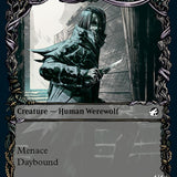 Shady Traveler // Stalking Predator (Showcase Equinox) [Innistrad: Midnight Hunt]