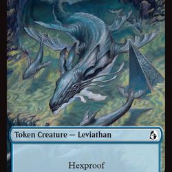 Leviathan // Beast Double-Sided Token [Reality Fracture Tokens]