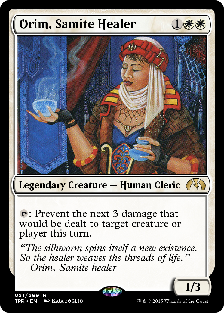 Orim, Samite Healer (TPR-021) [Tempest Remastered] Foil
