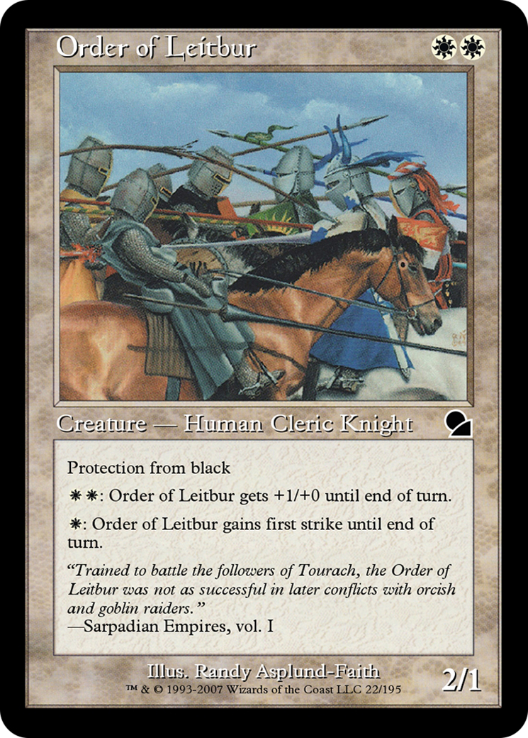 Order of Leitbur (ME1-022) [Masters Edition] Foil