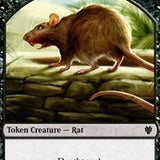 Rat // Cat Double-Sided Token [Commander 2017 Tokens]