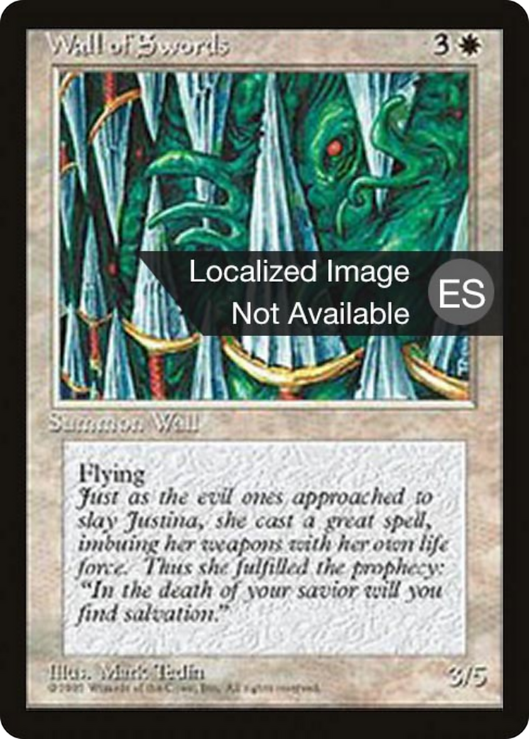 Wall of Swords [Fourth Edition Foreign Black Border]