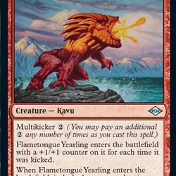 Flametongue Yearling [Modern Horizons 2]