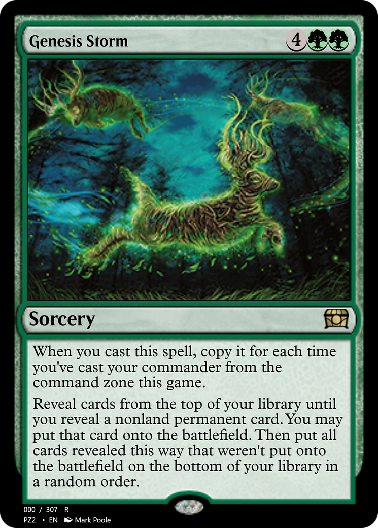 Genesis Storm (PZ2-70681) [Treasure Chest] Foil