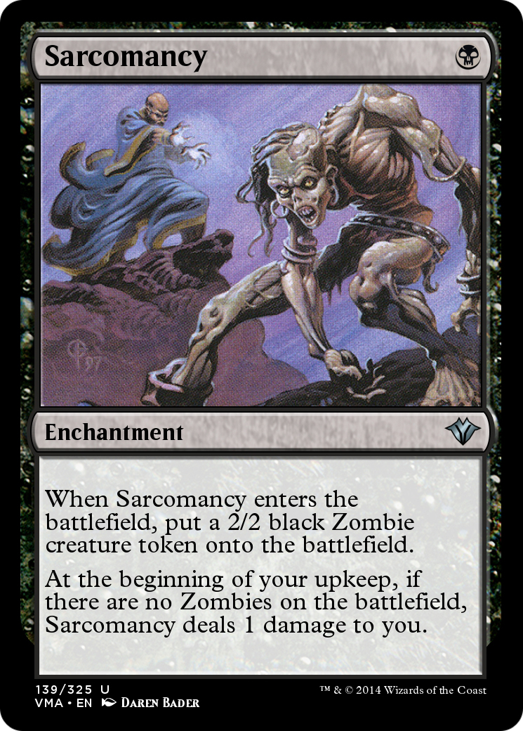 Sarcomancy (VMA-139) [Vintage Masters]