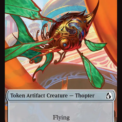 Heartwood // Thopter Double-Sided Token [Reality Fracture Tokens]