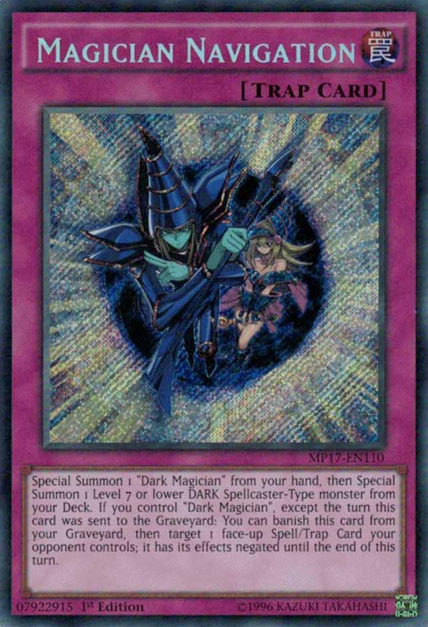 Magician Navigation [MP17-EN110] Secret Rare