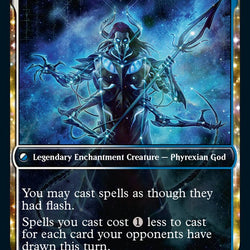Heliod, the Radiant Dawn // Heliod, the Warped Eclipse (Showcase Planar Booster Fun) [March of the Machine]