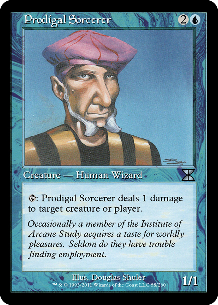 Prodigal Sorcerer (ME4-058) [Masters Edition IV]