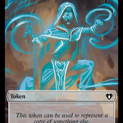 Elspeth, Sun's Champion Emblem // Copy (55) Double-Sided Token [Commander Masters Tokens]