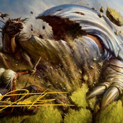 Bulette Art Card (Gold-Stamped Signature) [Dungeons & Dragons: Adventures in the Forgotten Realms Art Series]