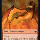 Dragon // Elf Warrior Double-Sided Token [Game Night: Free-for-All Tokens]