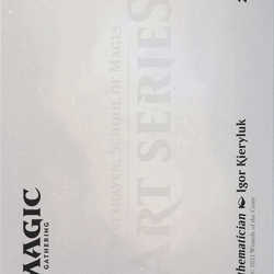 Biomathematician // Biomathematician (ASTX-021) (Borderless) [Strixhaven Art Series]