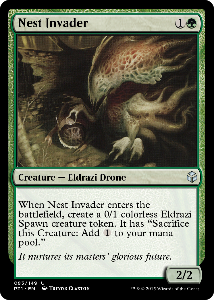 Nest Invader (PZ1-083) [Legendary Cube Prize Pack]