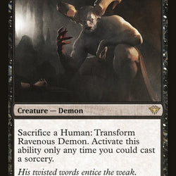 Ravenous Demon // Archdemon of Greed [Dark Ascension]