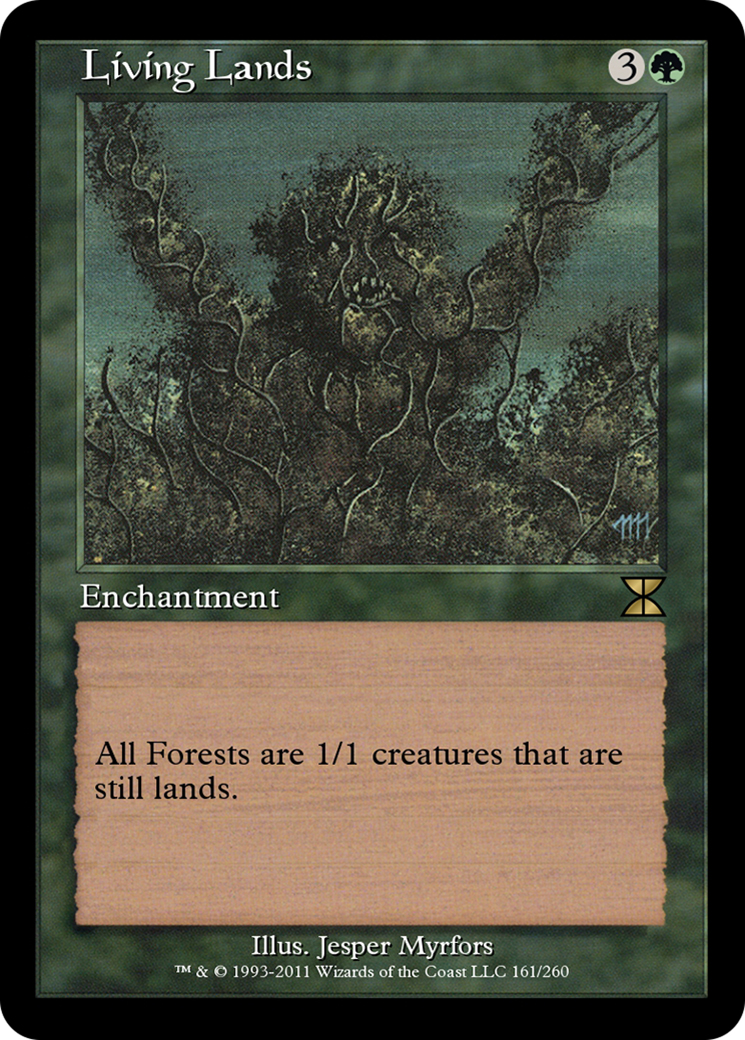 Living Lands (ME4-161) [Masters Edition IV] Foil