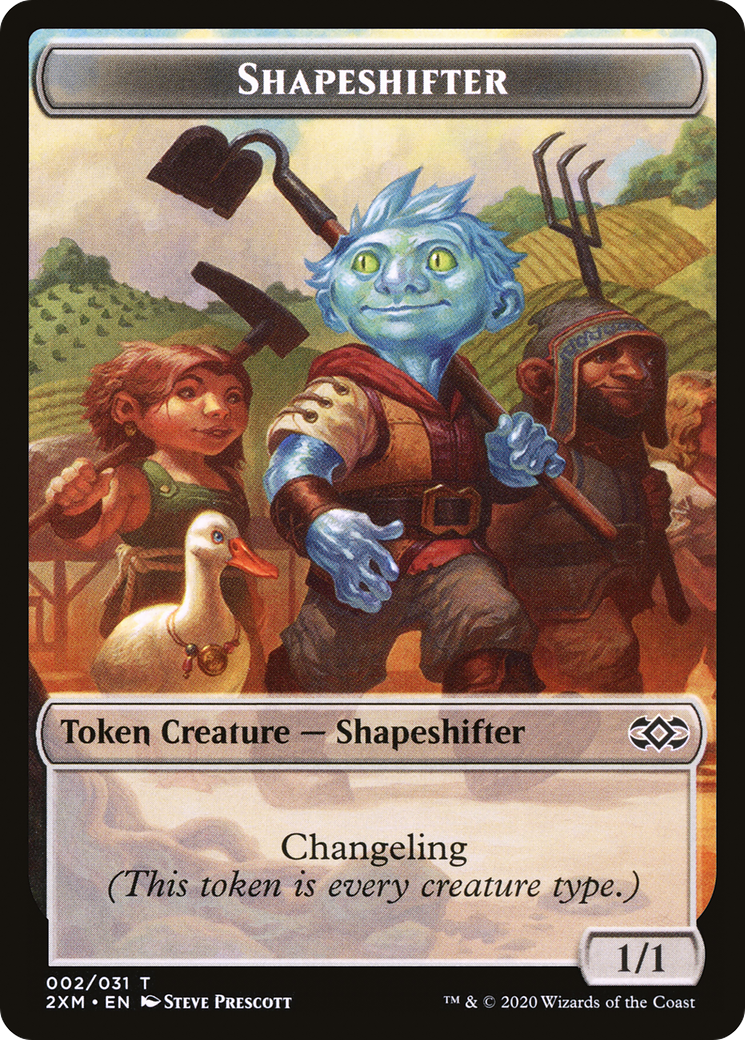 Shapeshifter (T2XM-002) [Double Masters Tokens]