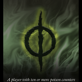 Rabbit // Poison Counter Double-Sided Token [Bloomburrow Commander Tokens]