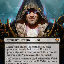 Valki, God of Lies // Tibalt, Cosmic Impostor (Borderless) [Kaldheim]