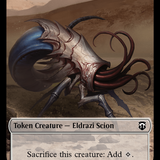Eldrazi Spawn (Ripple Foil) // Eldrazi Scion Double-Sided Token [Modern Horizons 3 Commander Tokens]
