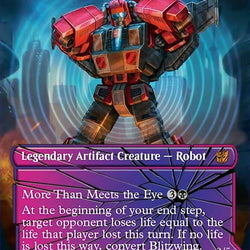 Blitzwing, Cruel Tormentor // Blitzwing, Adaptive Assailant (Shattered Glass) [Transformers]