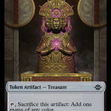 Ragavan // Treasure Double-Sided Token [The Lost Caverns of Ixalan Commander Tokens]