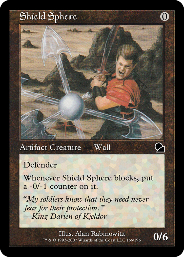 Shield Sphere (ME1-166) [Masters Edition] Foil
