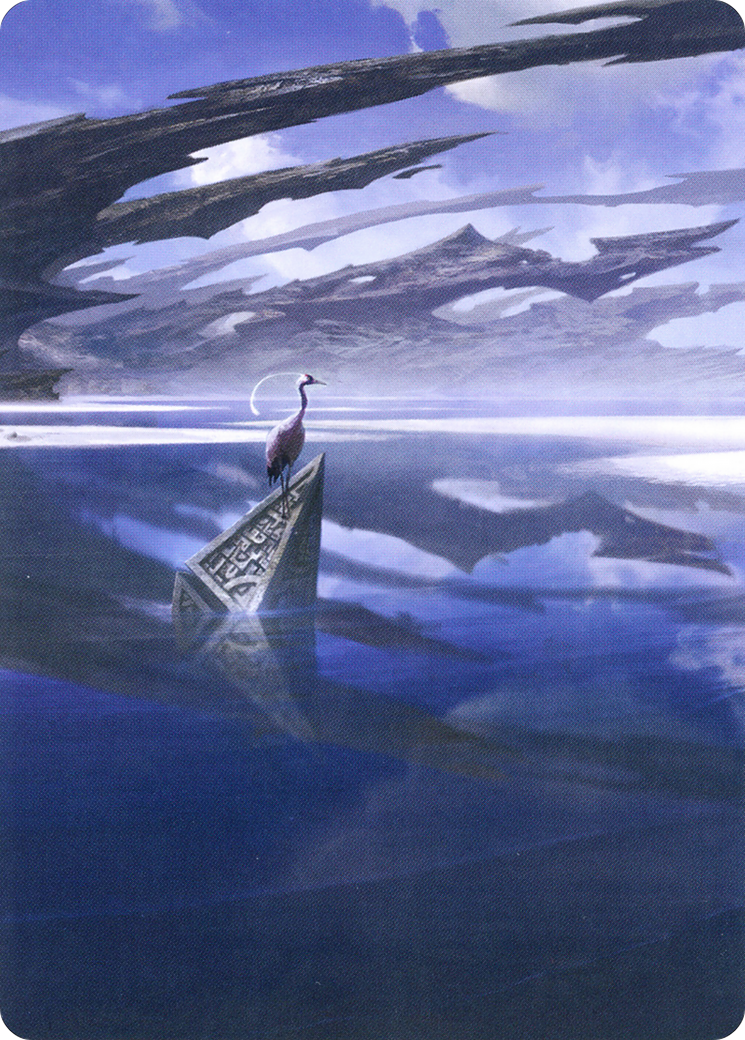 Seachrome Coast // Seachrome Coast (AZNR-031) (Borderless) [Zendikar Rising Art Series] Foil