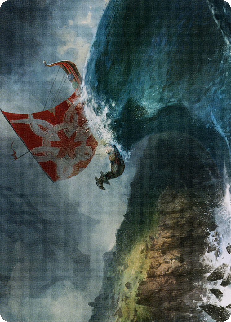 Run Ashore // Run Ashore (ASKHM-019) (Borderless) [Art Series: Kaldheim]