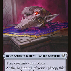 Drake // Goblin Construct Double-Sided Token [Zendikar Rising Tokens]