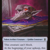 Cat Beast // Goblin Construct Double-Sided Token [Zendikar Rising Tokens]