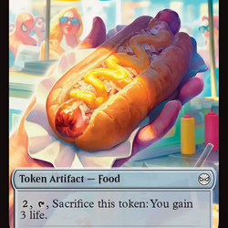 Spider // Food Double-Sided Token [Marvel's Spider-Man Tokens]