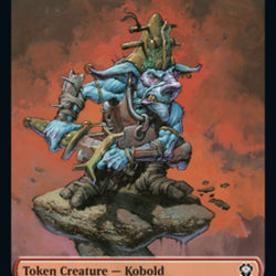 Saproling // Kobolds of Kher Keep Double-Sided Token [Dominaria United Tokens]