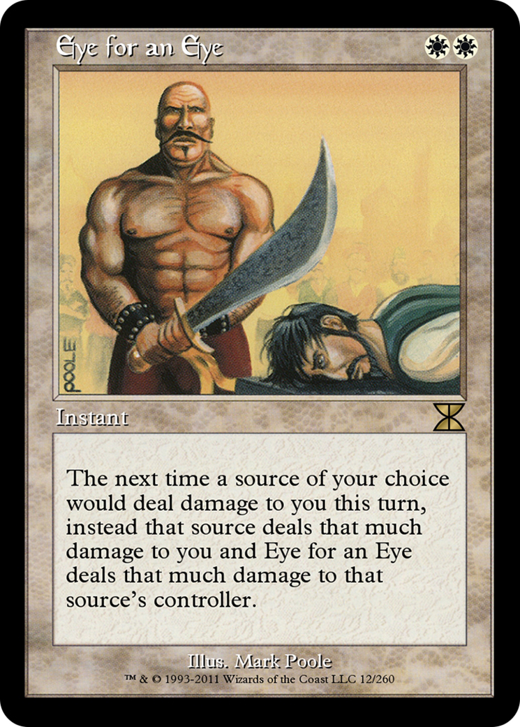 Eye for an Eye (ME4-012) [Masters Edition IV] Foil