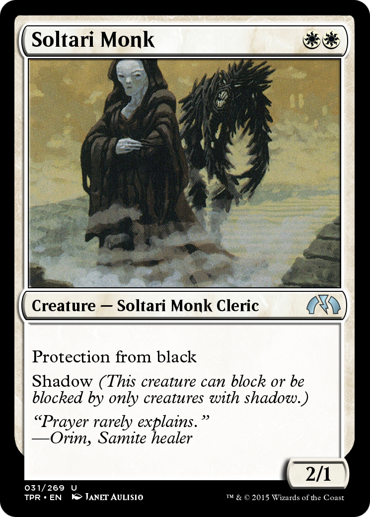 Soltari Monk (TPR-031) [Tempest Remastered] Foil