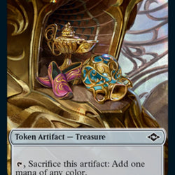 Treasure (21) // Zombie Double-Sided Token [Modern Horizons 2 Tokens]