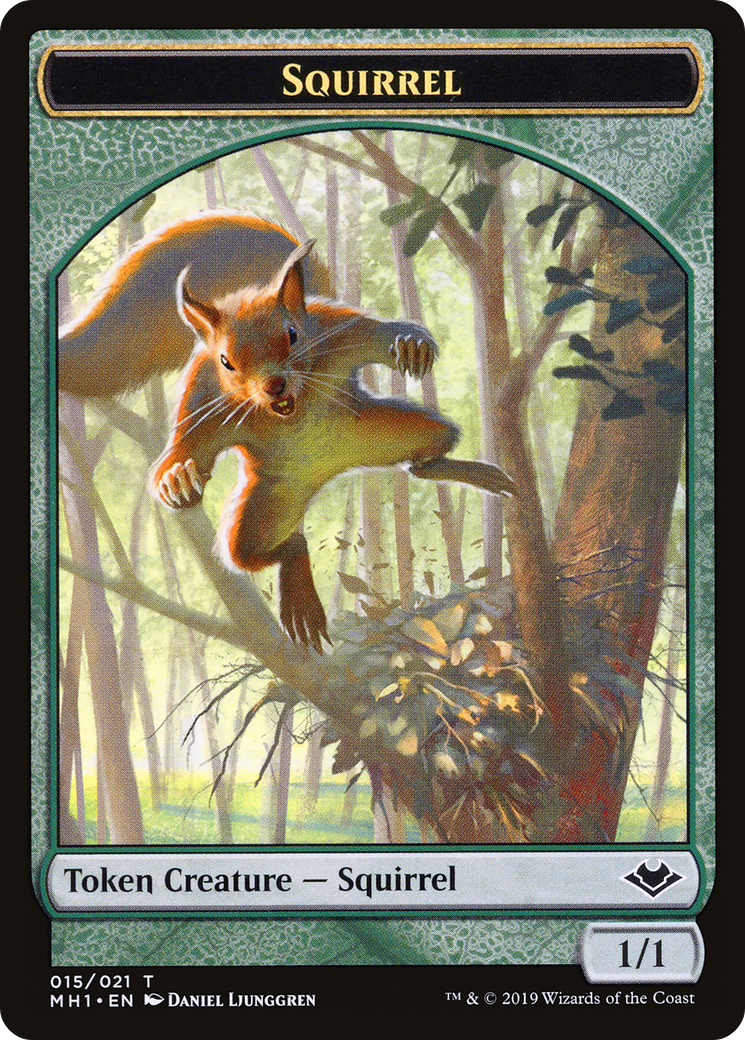 Squirrel (TMH1-015) [Modern Horizons Tokens] Foil