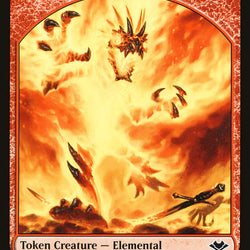 Marit Lage (006) // Elemental (008) Double-Sided Token [Modern Horizons Tokens]