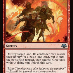 Sundering Eruption // Volcanic Fissure [Modern Horizons 3]